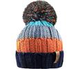 Rockjock R80 Cappello da Bambino Bobble a Righe termoisolante a Coste con Fodera in Pile Accogliente-Multicolore