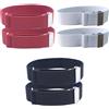 ZEACCT 3 Paia Braccialetti per Camicia, Elastico Manica Braccio Camicia, Polsini Elastici per Camicia, Polsini Antiscivolo per Camicie, per Uomo, Braccialetti per Camicia Espandibili