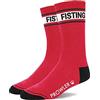 Prowler Calzini rossi per fisting - Calzini rossi e neri con fascia audace | Comodi misto cotone, durevoli, taglia unica UK 6-11