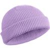 SATINIOR Berretto Trawler Cappello Watch Berretto da Pescatore a Bordo Arrotolabile per Uomo Donna (Viola Taro)