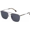 Lozza SL2408 Occhiali, Total Shiny Ruthenium, 57 Uomo, Total Shiny Ruthenium, 0
