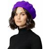 Basic Sense Basco in 100% cotone, autunno-inverno, da donna Purple Taglia unica