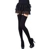 Romartex, autoreggenti 40 denari, opachi, semplici, 24 colori alla moda, taglie: S - XL Black M