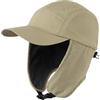 Decentron Cappello invernale da uomo con tesa in pile paraorecchie cappello da baseball, Verde Chiaro Cachi, Taglia unica