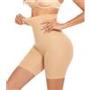 Super Deerlet Pantaloncini modellanti per le donne mutandine per controllo della pancia a vita alta body shaper culo sollevatore coscia più sottile biancheria intima, B#beige (controllo fisso), 5XL