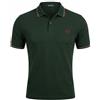 Fred Perry Polo mm3600 85a grsrts/stkbl/oxb, verde, M