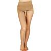 Mona's Choice Super elastico XL 3 Denari Seamless Womens & Mens collant, Nudo, mens chiuso guaina, X-Large