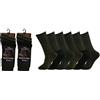 ZRWASKA® Calzini Spessi da Uomo Militari Esercito Combattimento Pattuglia Calzini Termici da Trekking Camminata Caccia Stivali da Lavoro Caldi Spessi Taglia UK 6-11, 6-11
