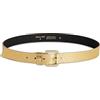PATRIZIA PEPE Cintura a Vita Bassa Art. 8W8684L112 (Oro, M)
