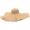 Holibanna Cappello Da Spiaggia Oversized Con Visiera Larga Protezione Uv Per Donne Moda Estiva Facile Da Ripiegare
