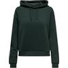Only Play Felpa con Cappuccio da Donna in Tinta Unita, Scarab., XL