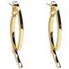 VCCKNB JEWELRY Orecchini pendenti a barra d'oro Orecchini a bottone da bar delicati placcati in oro 14 carati per donna