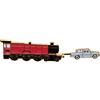 GWCC Spilla con licenza ufficiale Harry Potter Hogwarts Express, in metallo smaltato, da collezione, 9,5 x 2,5 cm, prodotto ufficiale Wizarding World