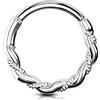 OUFER Body Piercing Helix Tragus Daith Hoop Earring Ring 16G 316L Stainless Steel Rook Septum Piercing Jewellery Cartilage Earring Hoop Ring