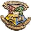 GWCC Spilla in metallo smaltato di Hogwarts con licenza Harry Potter, 3,4 cm x 2,3 cm