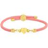 Avotto Braccialetto con iniziali per ragazze, 4-18 anni, regalo per ragazze di compleanno dorato lettera A-Z cuore amore braccialetto adolescente per ragazze braccialetto regolabile regalo di