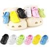 Vspek Mini Charms, 6 pcs Accessori Funny Shoe Charms, Mini Cute littte Shoe Decoration Charms Pack for Clog Shoe Bubble Slides Sandals Decoration (6 colori)