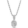 SBI Jewelry Collana da donna con ciondolo a forma di numero scintillante 10, 16, 17, 18, 21, con zirconia cubica trasparente, gioiello per compleanno, Misura unica, Acciaio inossidabile, Nessuna