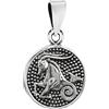 NKlaus Ciondolo a catena da 14,7 mm Capricorno in argento 925 Segno zodiacale oroscopo ciondolo zodiacale 3563