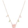 GHKJOK Squisita collana con ciondolo a forma di cuore, versatile, stile minimalista, regolabile, ipoallergenica, comoda da indossare tutti i giorni per donne e ragazze, regalo per occasioni placcate