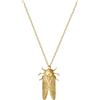 Niaspi Collane con ciondolo a cicala vintage per le donne unisex grande cicala insetto collana regolabile lungo animale entomologo fascino gioielli personalizzati regali, Misura unica, Metallo