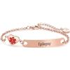 SBI Jewelry Braccialetti identificativi medici per donne e uomini, braccialetti di pronto soccorso di emergenza, regolabili, in acciaio inox