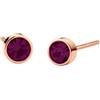 BERING Orecchini unisex in oro rosa lucido - Collezione Arctic Symphony con acciaio inossidabile - 709-397-05
