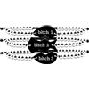 JunyiDIY 3 Braccialetti a forma di cuore puzzle Amicizia Famiglia Sorella Bracciale per amica Bracciale personalizzato con nome in acciaio inossidabile BFF Gioielli fai da te perline personalizzate