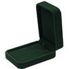 POKOFO Classica scatola regalo in velluto per collane e gioielli (verde)