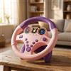 Volante Giocattolo con Base Colorati Gioco Girevole per Auto, Bambini, Neonati