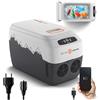 peme Ice On 28,3L - Frigorifero portatile termolettrico con display LCD, porta USB, doppia alimentazione 12V/230V - Perfetto per campeggio, outdoor & auto