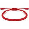 Aucuu Portafortuna Braccialetto, Braccialetti Intrecciati, Braccialetti Amicizia Intrecciati, Tibetano Amicizia Corda Bracciale, Bracciali Fatto a Mano, Bracciale Regolabile per Donne Uomo Bambini