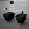 evineo ineo5 WC sospeso con bidet, BE0953BM+BE0954BM+BE0955BM, ineo5 nero opaco [WC > Set WC / Bidet]