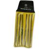 Generic Set di 6 lime per cera, strumenti per la creazione di gioielli, non intasano la cera in plastica