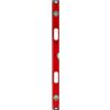 Schmith - Livella a bolla 100 cm - Fiala livella - Misurazione precisa, senza regolazione dell'angolo, senza impugnature ergonomiche, resistente agli urti, alle cadute e ai raggi UV