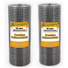 Aquagart® Rete metallica per voliera Rete per conigli Griglia metallica Larghezza maglia rete metallica zincata-recinzione, robusta griglia saldata diverse esecuzioni (15m Rete per voliera 12mm 0,5m
