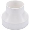 TopHomer Riduttore di condotto da 150 mm a 100 mm / 6 a 4 pollici connettore di riduzione del tubo per aspiratore ventilazione condotto ventilatore