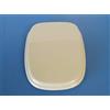 idrotop Copriwater Pozzi Ginori SQUARE CHAMPAGNE Cerniera Rallentata Soft Close Cromo-Sedile-Asse Wc
