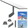 HOLACA Supporto aggiornato per Starlink Gen 3/2/Mini, supporto a parete corto, supporto stabile per kit di montaggio V3/V2/Mini, accessori per Internet Kit Satellite
