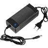 Behogan Adattatore di alimentazione 24 V 10 A, trasformatore 5,5 mm x 2,5/2,1 mm DC Jack, convertitore di tensione 240 W AC 100-240 V 24 Volt, adattatore 24 V per strisce LED, telecamere di sorveglianza