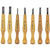 Unbekannt Set di coltelli da intaglio in legno, 7 pezzi