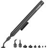 YUMILI Strumento Prelievo per Succhiare, Penna Aspirazione a Vuoto, Kit Strumenti Prelievo per Saldatura Manuale a Ventosa con 2 Punte e 6 Ventose per Piccoli Componenti Elettronici di Precisione IC SMD SMT