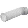 LIRAST Ø 100mm / 3m Tubo Flessibile di Scarico in PVC - Per Impianti Di Climatizzazione, Asciugatrici E Cappe Aspiranti