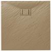 Idralite Piatto Doccia 90x90x2,6 CM Quadrato Tortora Effetto Pietra mod. Blend