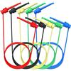 Greluma 5 Pz Cavi di prova da Minigrabber a Minigrabber Cavi Doppio IC Test Ganci Clip Sonda Cavi di Prova in Silicone per Test Elettronici