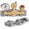 Caleffi S.p.A. 302631 Gruppo Caldaia Separatore d'aria accessoriato per impianti di riscaldamento