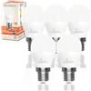 LED ATOMANT Confezione da 5 Lampadina LED G45 9W, Attacco E27, Colore Bianco Freddo (6500K), 950 Lumen