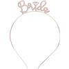 Nwvuop Bride to Be - Cerchietto per capelli per addio al nubilato, per addio al nubilato, addio al nubilato, addio al nubilato, colore: oro rosa