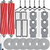 Bluearks 26 pezzi compatibili con Roborock Qrevo Set di accessori robot aspirapolvere 【Not for Q Revo S/Pro/Maxv】,2 spazzole principali, 4 filtri Hepa, 6 spazzole laterali, 6 salviettine, 6 sacchetti