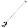 YUNAI Acciaio Inossidabile Bar Cucchiaio Di Miscelazione Con Masher, Twisted Cocktail Shaker Spoon Bar Drink Mixer Mescolatore Agitatore Per Barista Casa Ristorante Uso